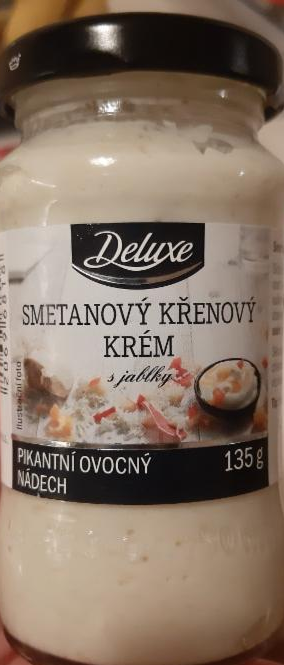 Fotografie - Smetanový křenový krém s jablky Deluxe