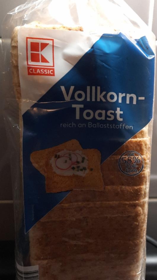 Fotografie - VollkornToast reich an Ballaststoffen K-Classic