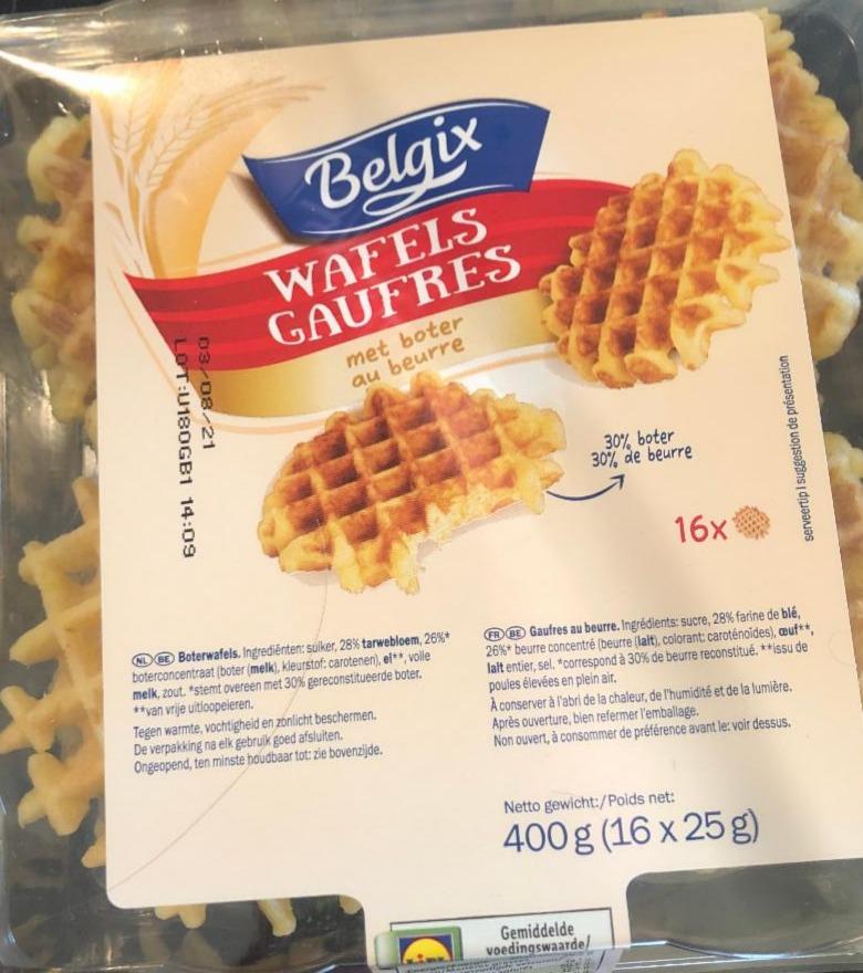 Fotografie - Wafels Gaufres au beurre Belgix