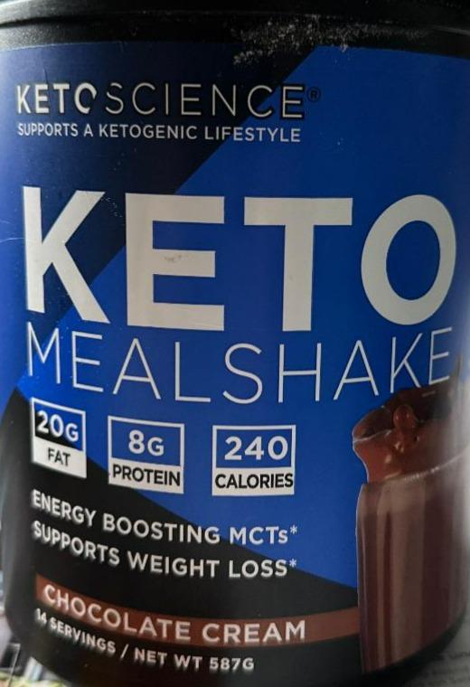 Fotografie - Keto mealshake Chocolate cream Ketoscience