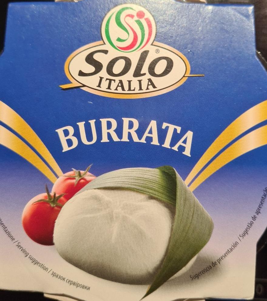 Fotografie - Burrata Solo Italia