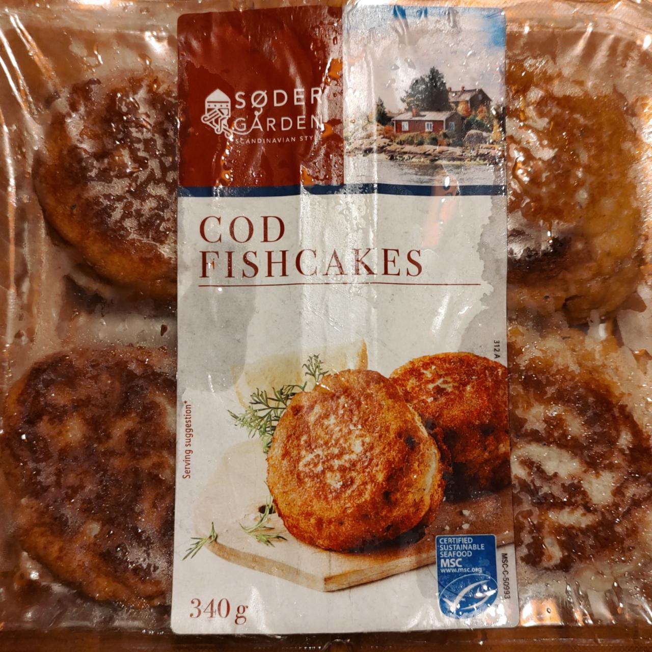 Fotografie - Cod Fishcakes Sødergården