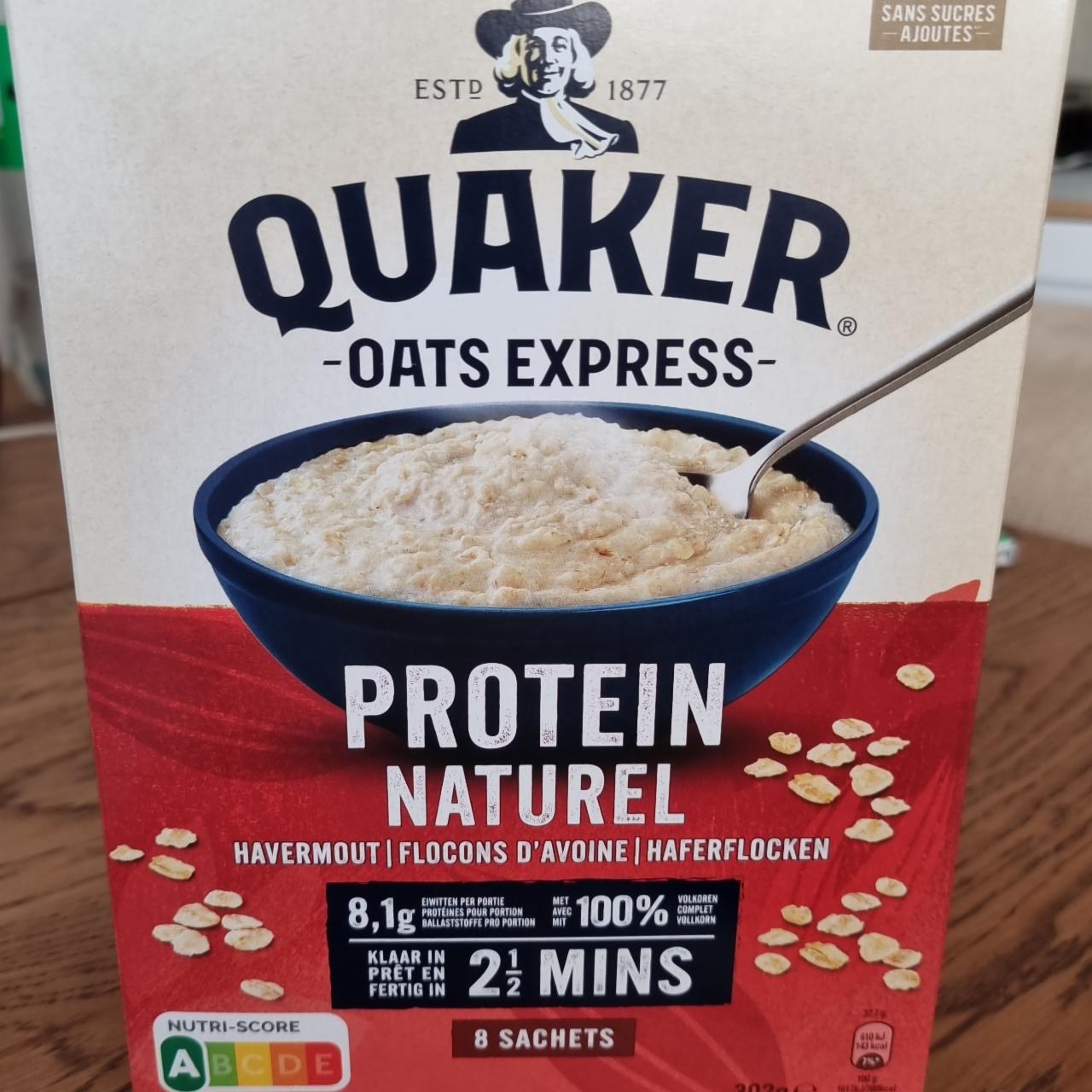 Fotografie - Oats Express Protein Naturel Quaker