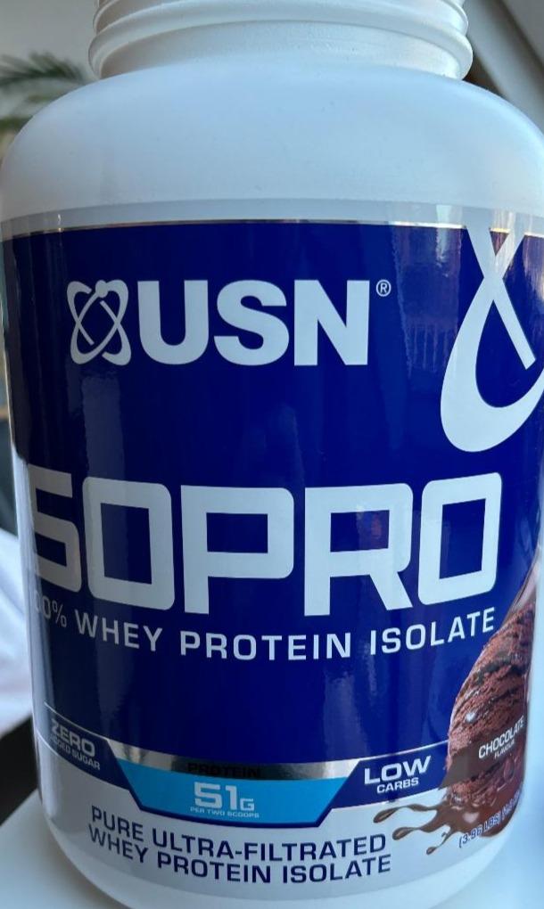 Fotografie - ISOPRO 100% Whey Chocolate USN