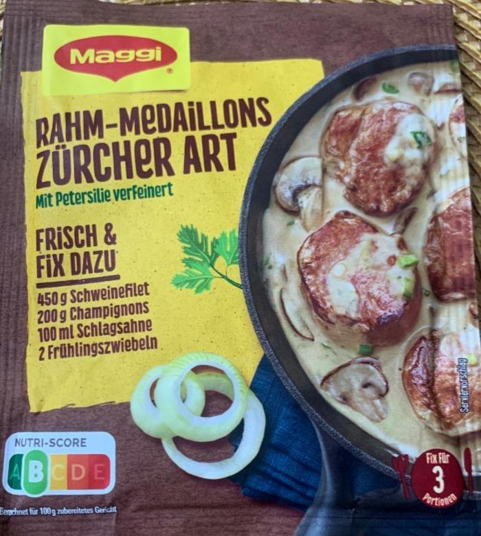 Fotografie - Rahm-Medaillons zürcher art Maggi