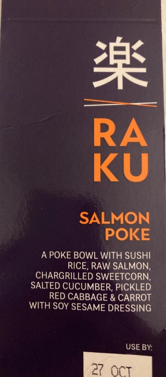 Fotografie - Salmon Poke Raku