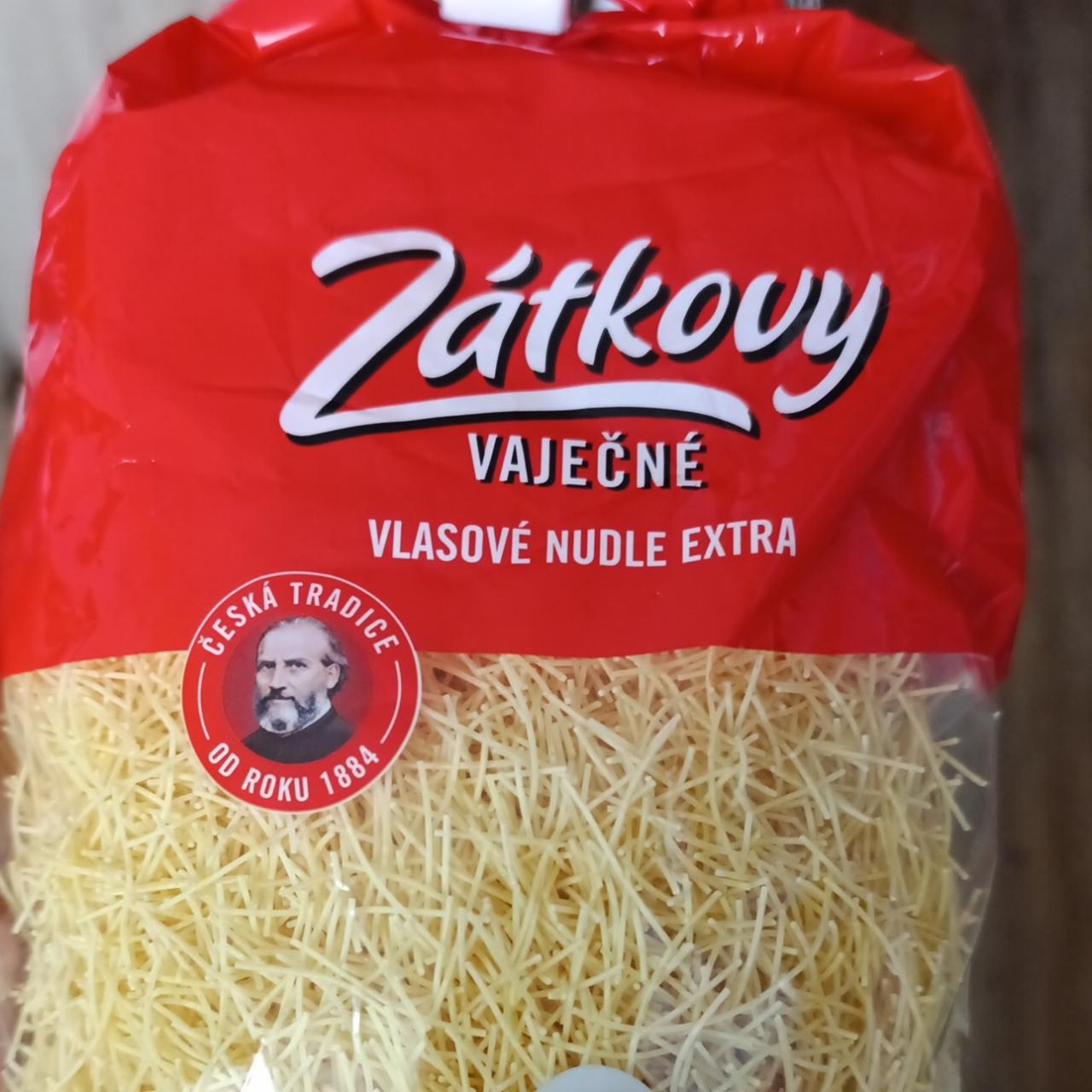 Fotografie - Zátkovy vaječné vlasové nudle extra