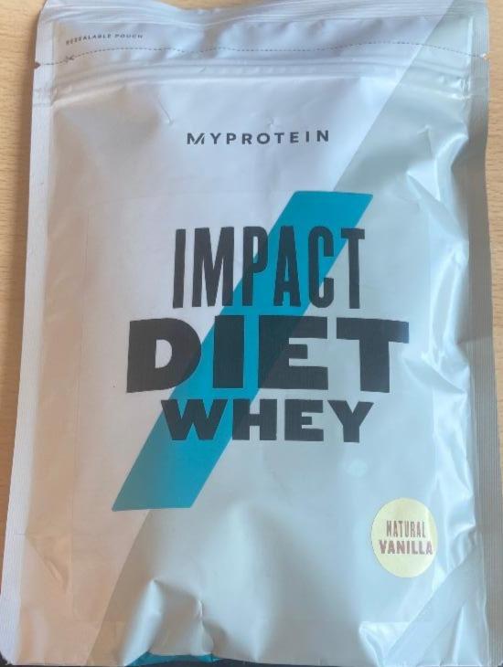 Fotografie - Impact Diet Whey Natural Vanilla Myprotein