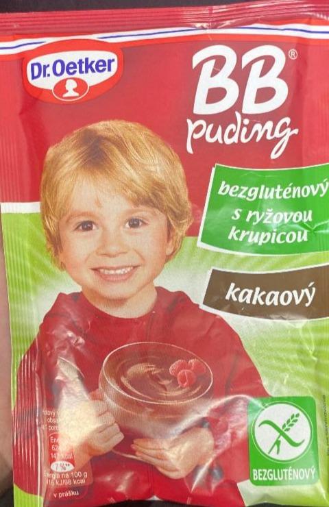 Fotografie - BB puding kakaový bezgluténový s ryžovou krupicou Dr.Oetker