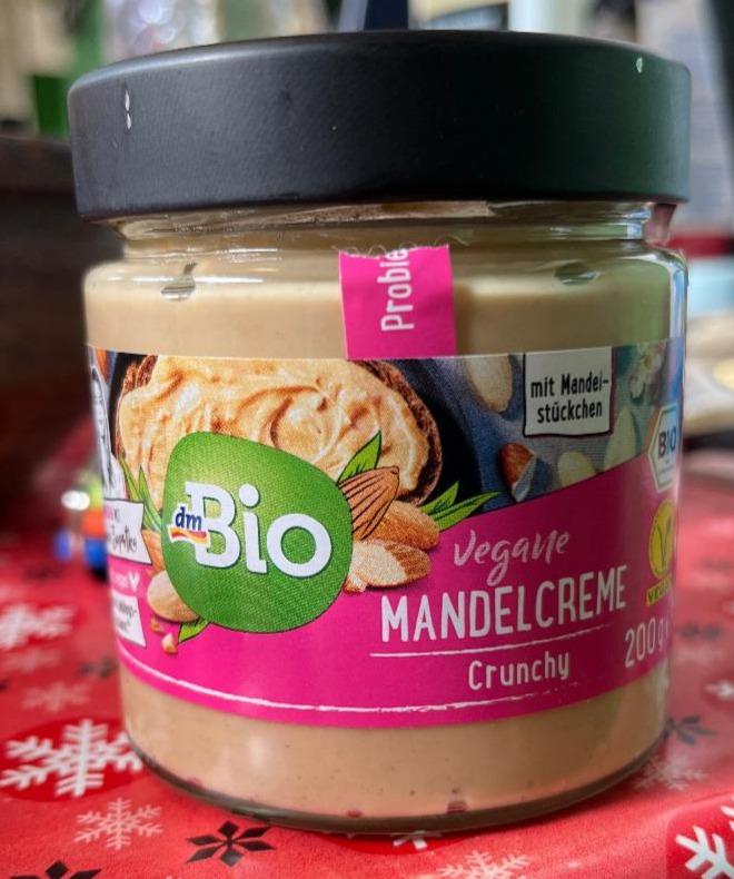 Fotografie - Vegane Mandelcreme Crunchy dmBio