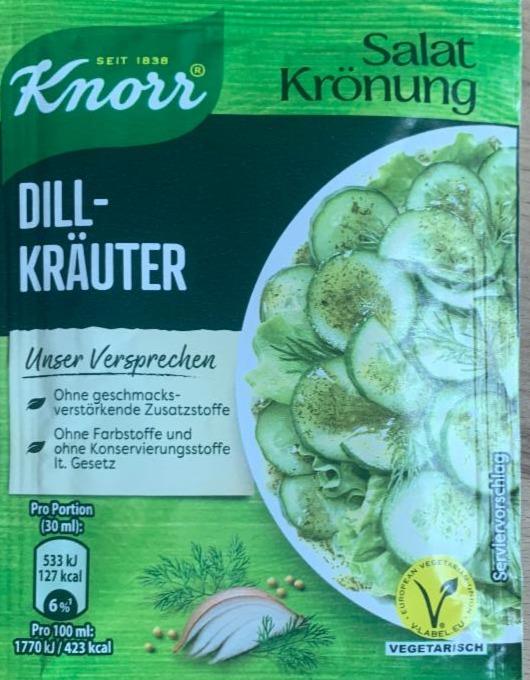 Fotografie - DILL KRAUTER SALAT KRONUNG KNORR