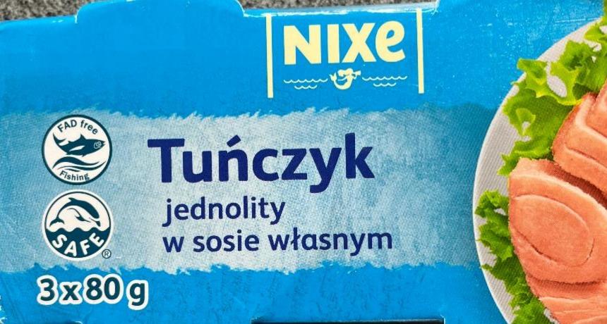 Fotografie - Tuńczyk jednolity w sosie własnym Nixe