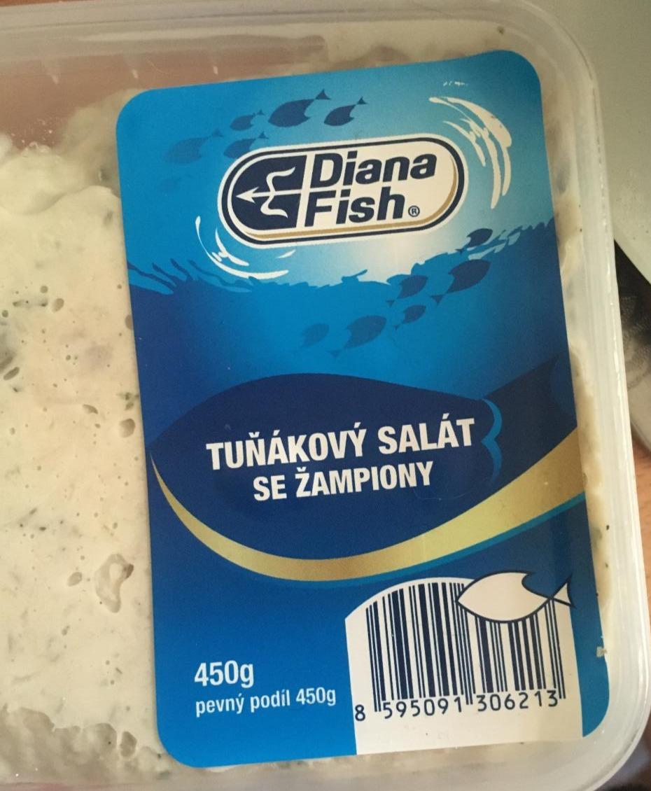 Fotografie - Tuňákový salát se žampiony Diana Fish