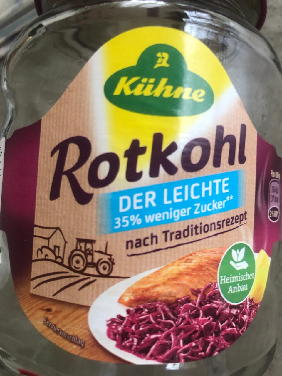 Fotografie - Rotkohl Der Leichte Kühne