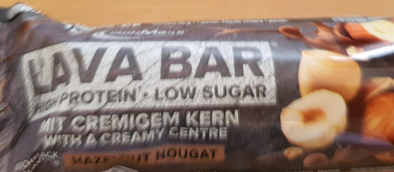 Fotografie - Lava Bar Hazelnut Nougat IronMaxx