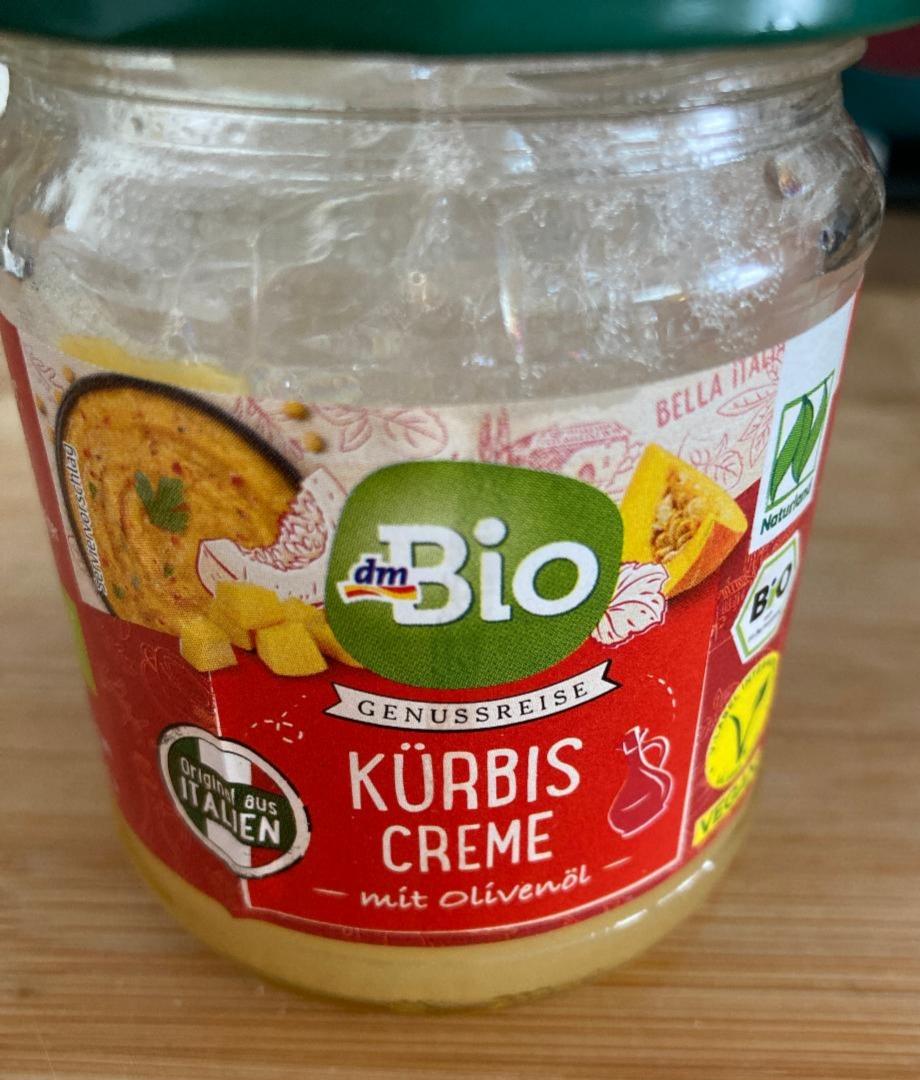 Fotografie - Kürbis creme mit olivenöl dmBio