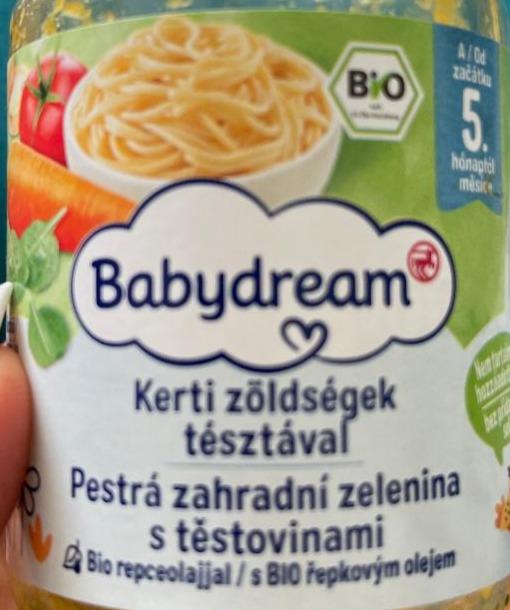 Fotografie - Pestrá zahradní zelenina s těstovinami Babydream