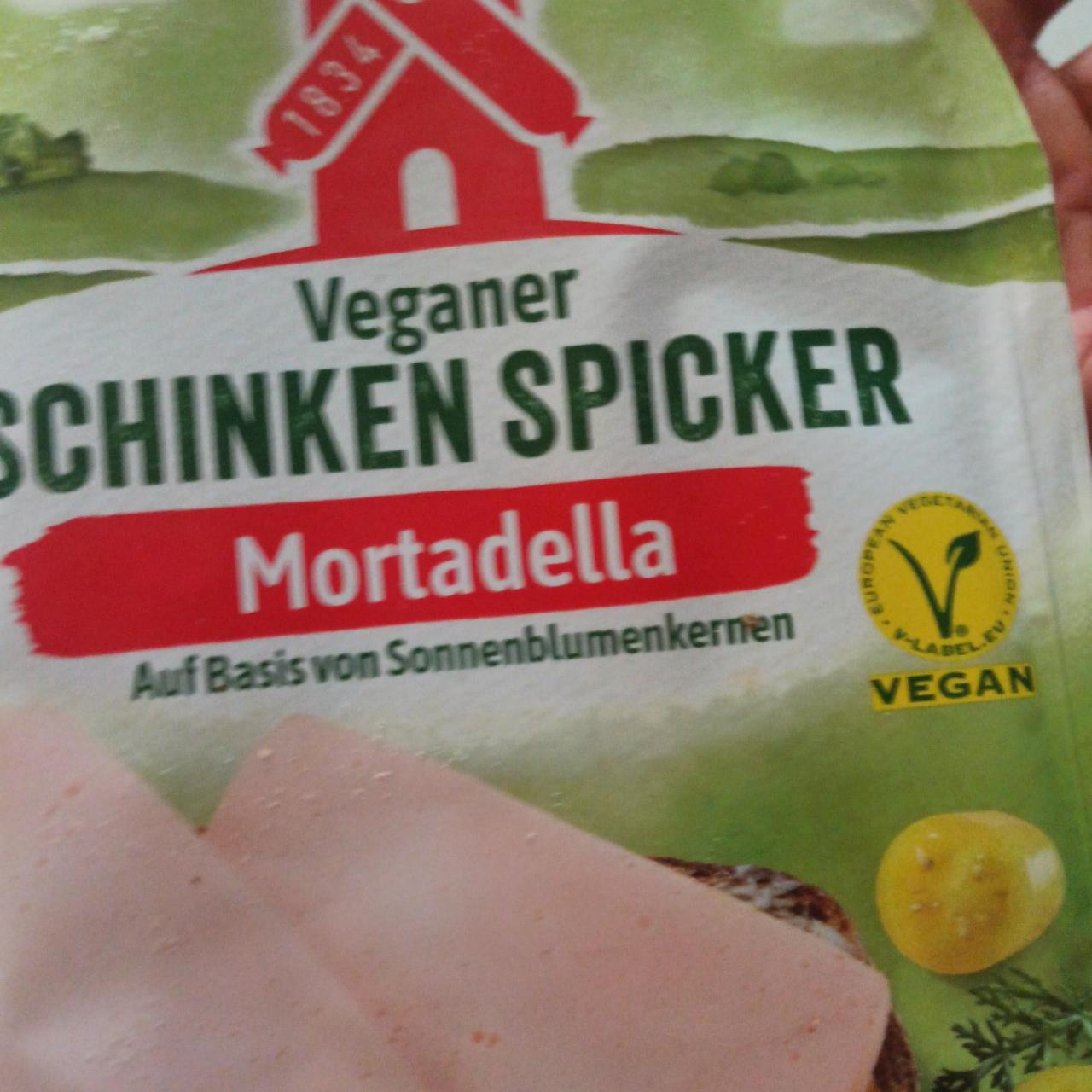 Fotografie - Veganer schinken spicker Mortadella Rügenwalder mühle