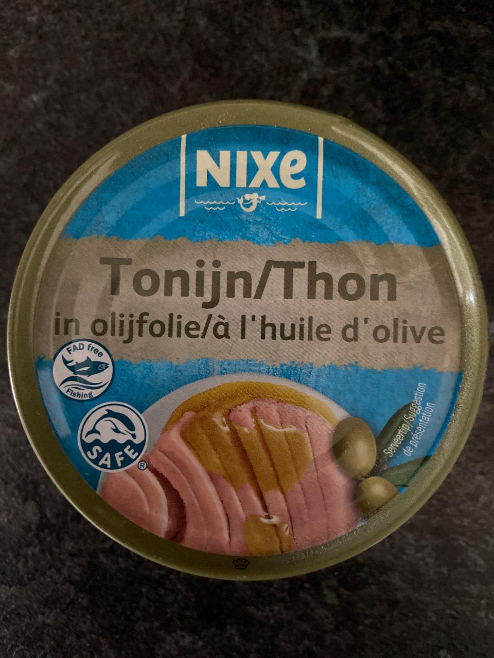 Fotografie - Tuna in extra virgin olive oil Nixe