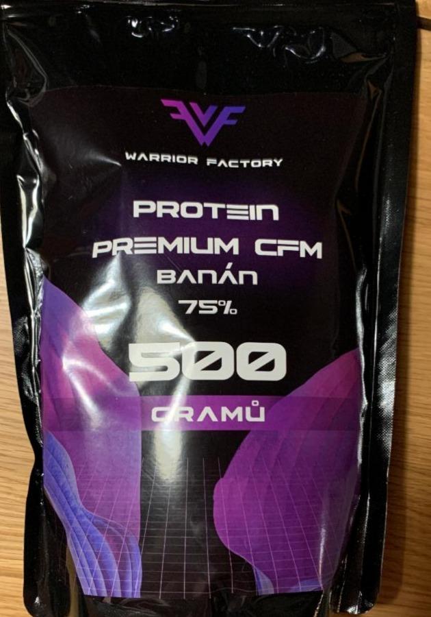 Fotografie - warrior factory protein premium CFM banán