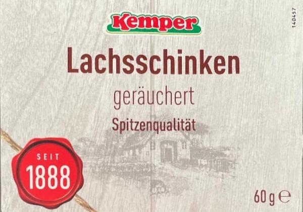 Fotografie - Lachsschinken geräuchert Kemper