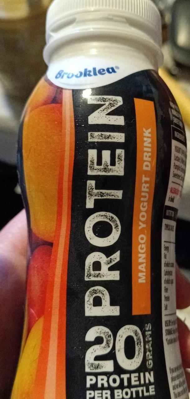 Fotografie - Protein mango yogurt drink Brooklea