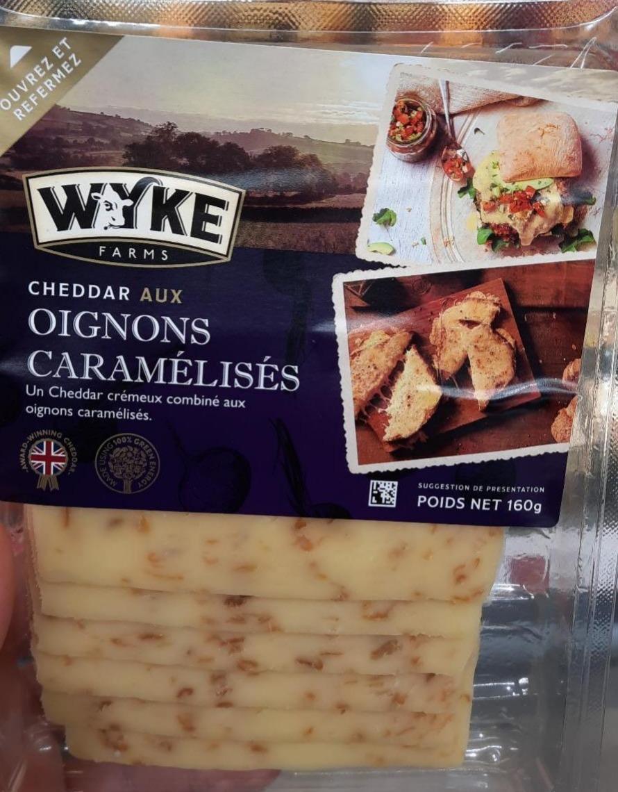 Fotografie - Cheddar Oignons Caramélisés Wyke Farms