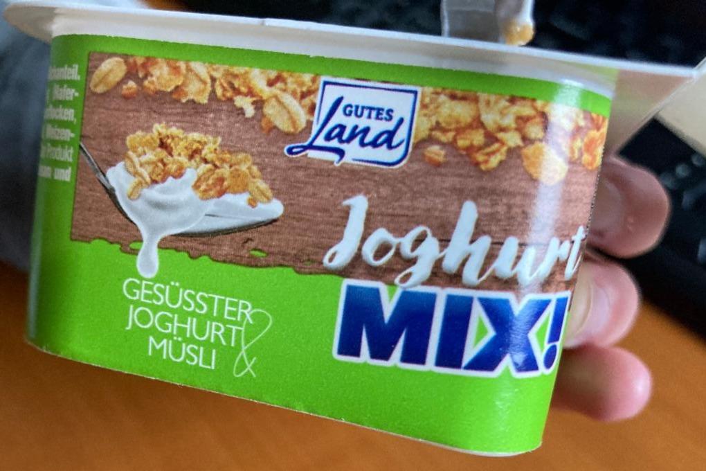 Fotografie - Joghurt Mit! Gesüsster Joghurt Müsli Gutes Land