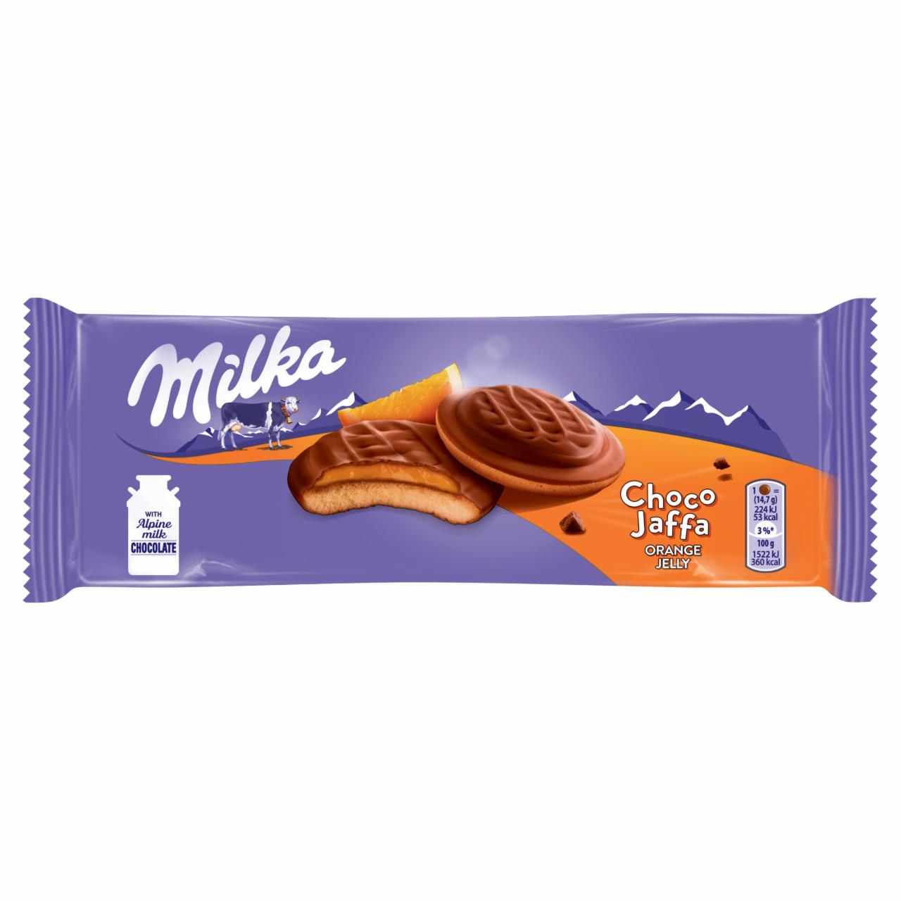 Fotografie - Choco Dessert Orange Jelly Milka