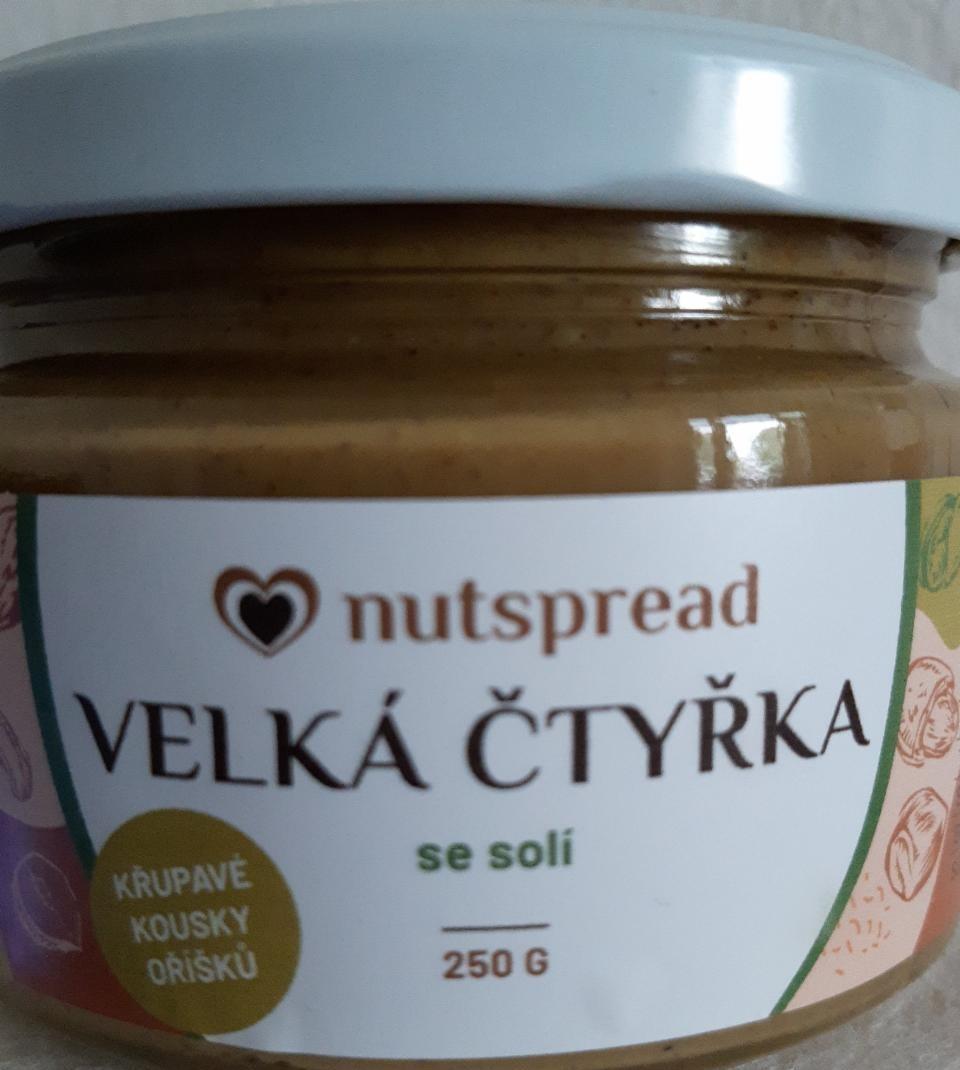 Fotografie - Nutspread Velká čtyřka se solí