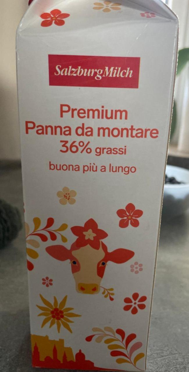 Fotografie - Premium panna da montare 36% grassi SalzburgMilch