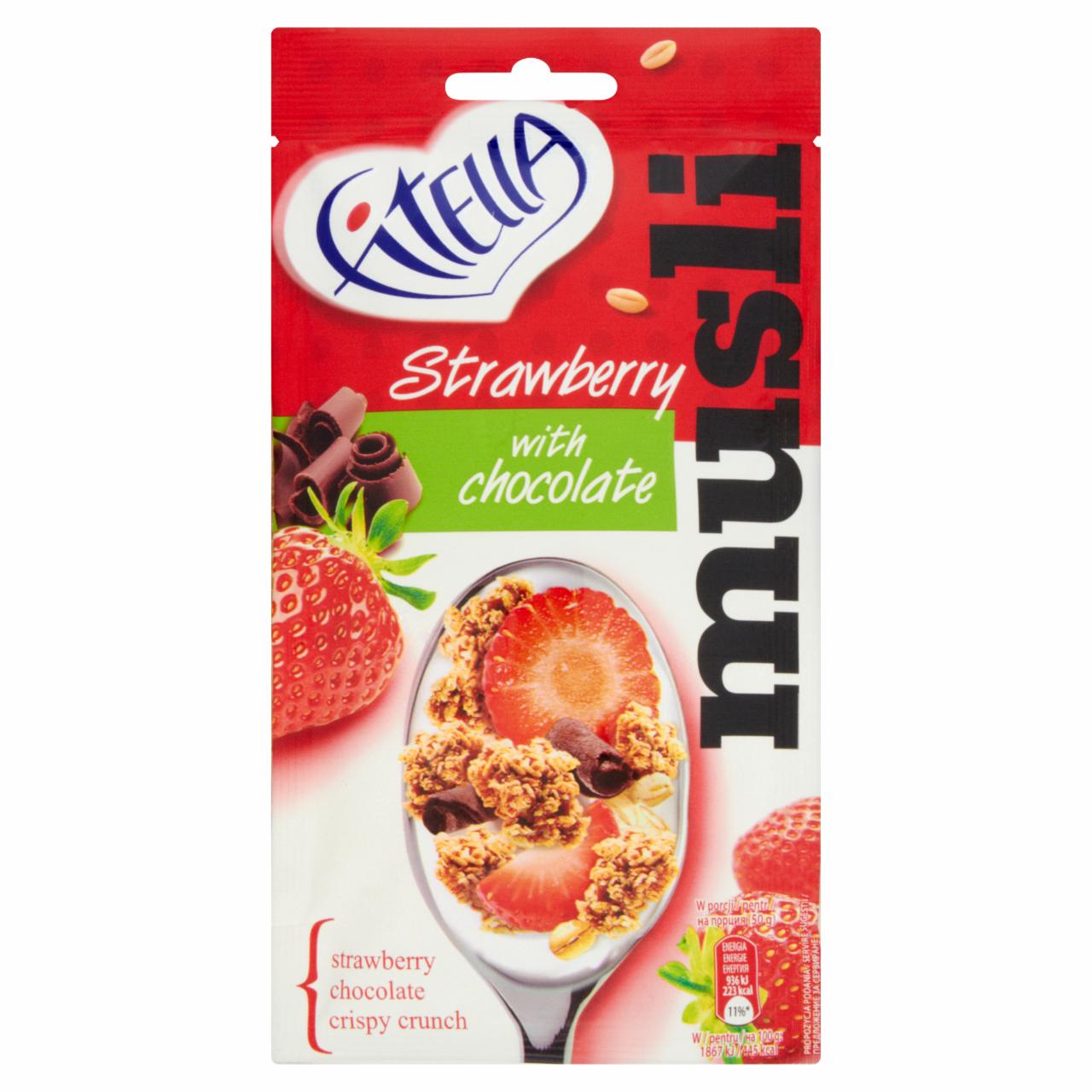 Fotografie - Strawberry Muesli with Chocolate Fitella