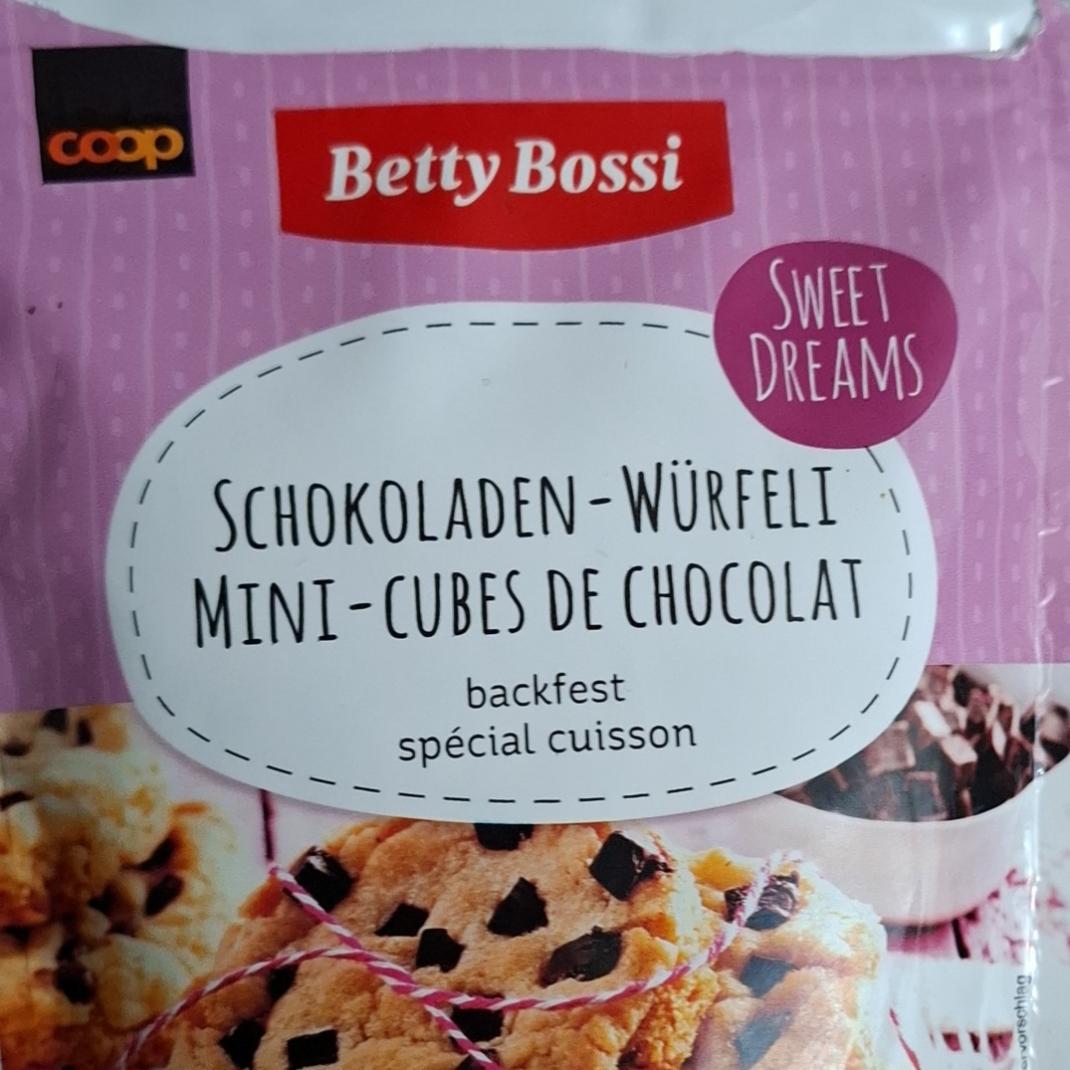 Fotografie - Schokoladen-würfeli Betty Bossi