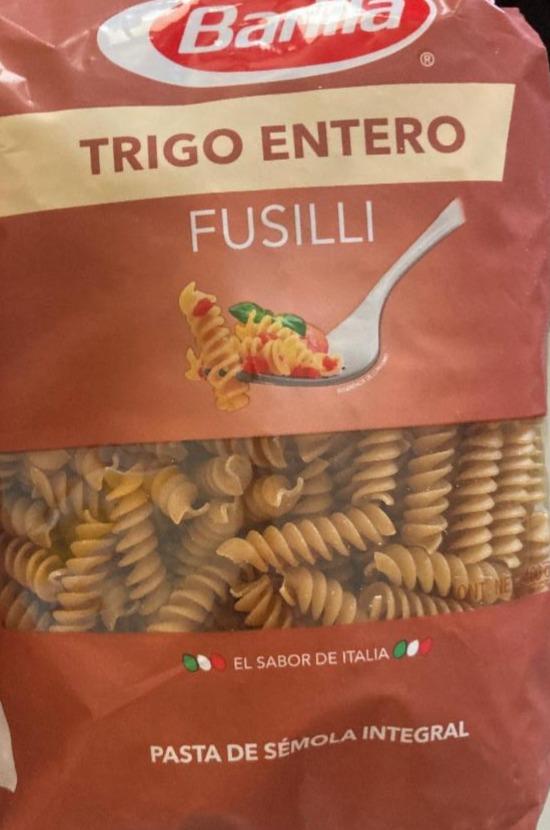 Fotografie - fusilli trigo entero Barilla