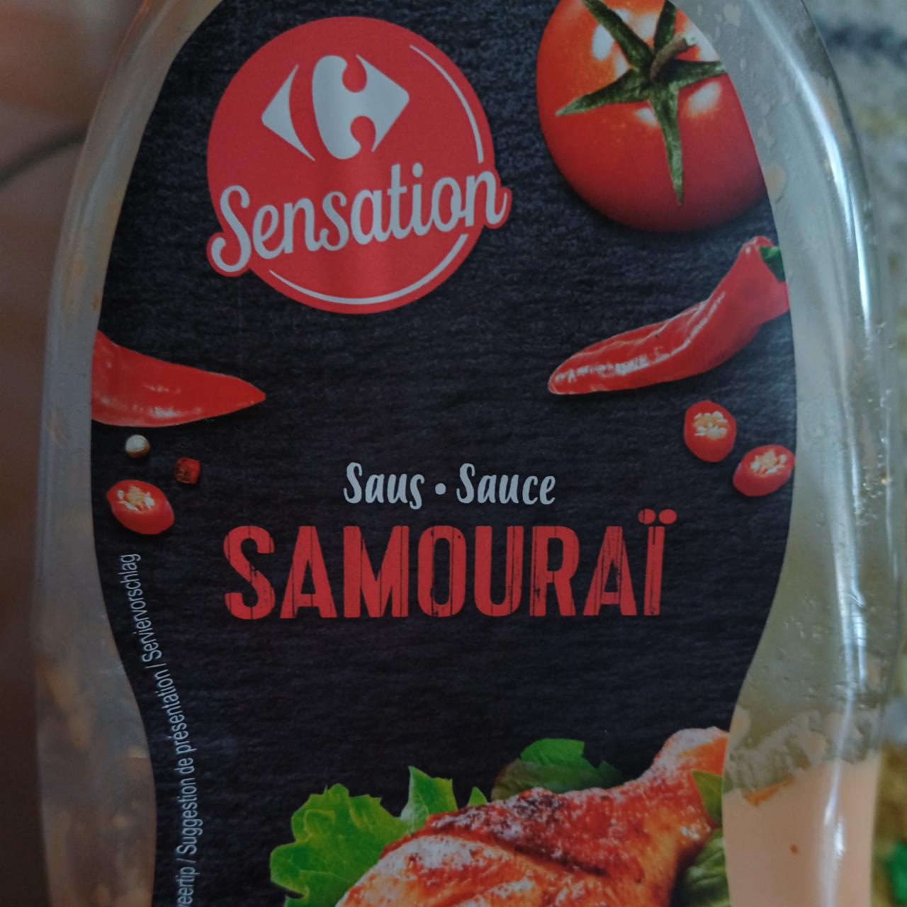 Fotografie - Sauce Samouraï Carrefour Sensation