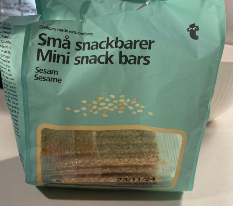 Fotografie - Mini snack bars Sesam Flying tiger