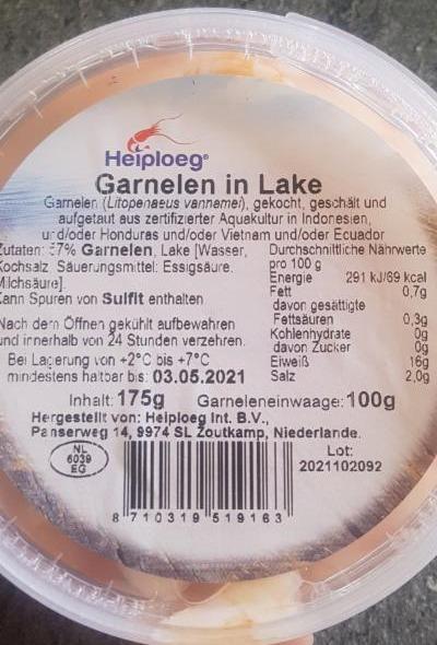 Fotografie - Garnelen in Lake Heiploeg