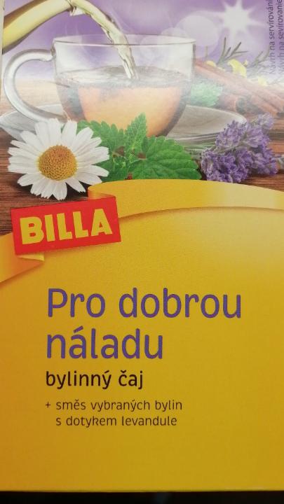 Fotografie - Billa Bylinný čaj pro dobrou náladu