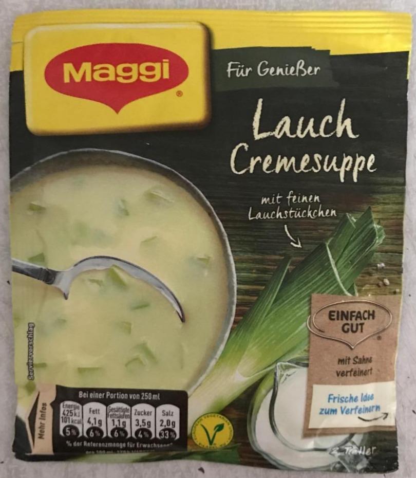 Fotografie - Für Genießer Lauch Cremesuppe Maggi