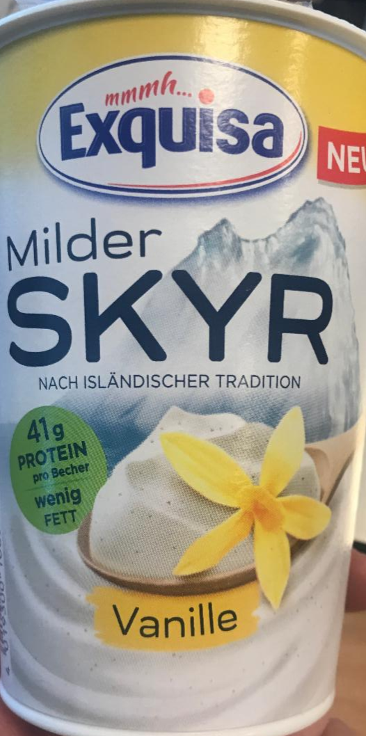 Fotografie - Milder skyr vanille Exquisa