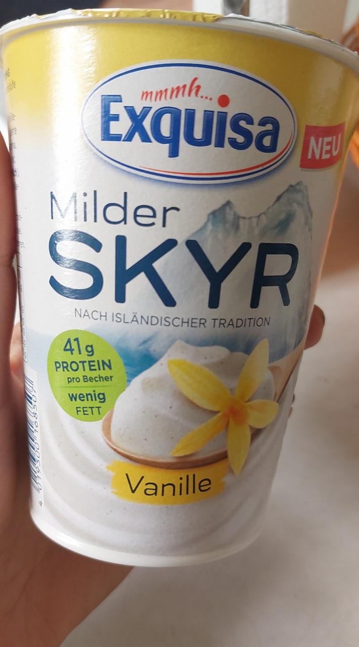 Fotografie - Milder skyr vanille Exquisa