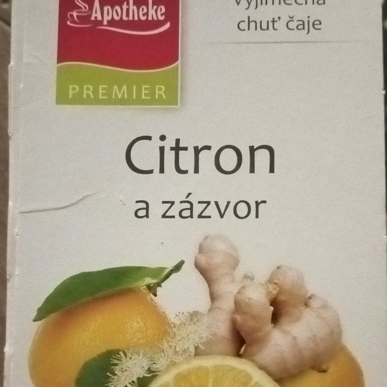 Fotografie - Citrón a zázvor Apotheke