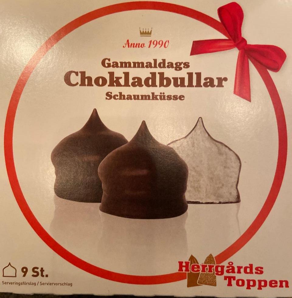 Fotografie - Gammaldags Chokladbullar Schaumküsse Herrgårds Toppen