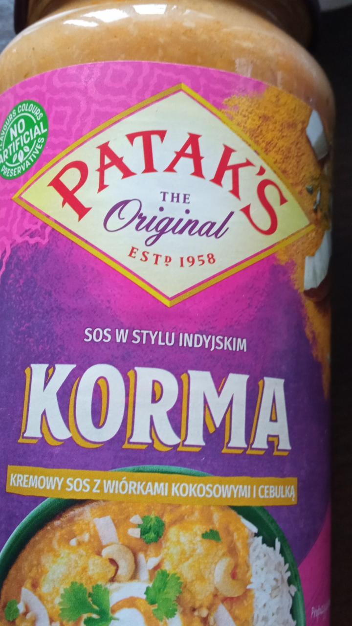 Fotografie - Sos w stylu indickem korma Patak's