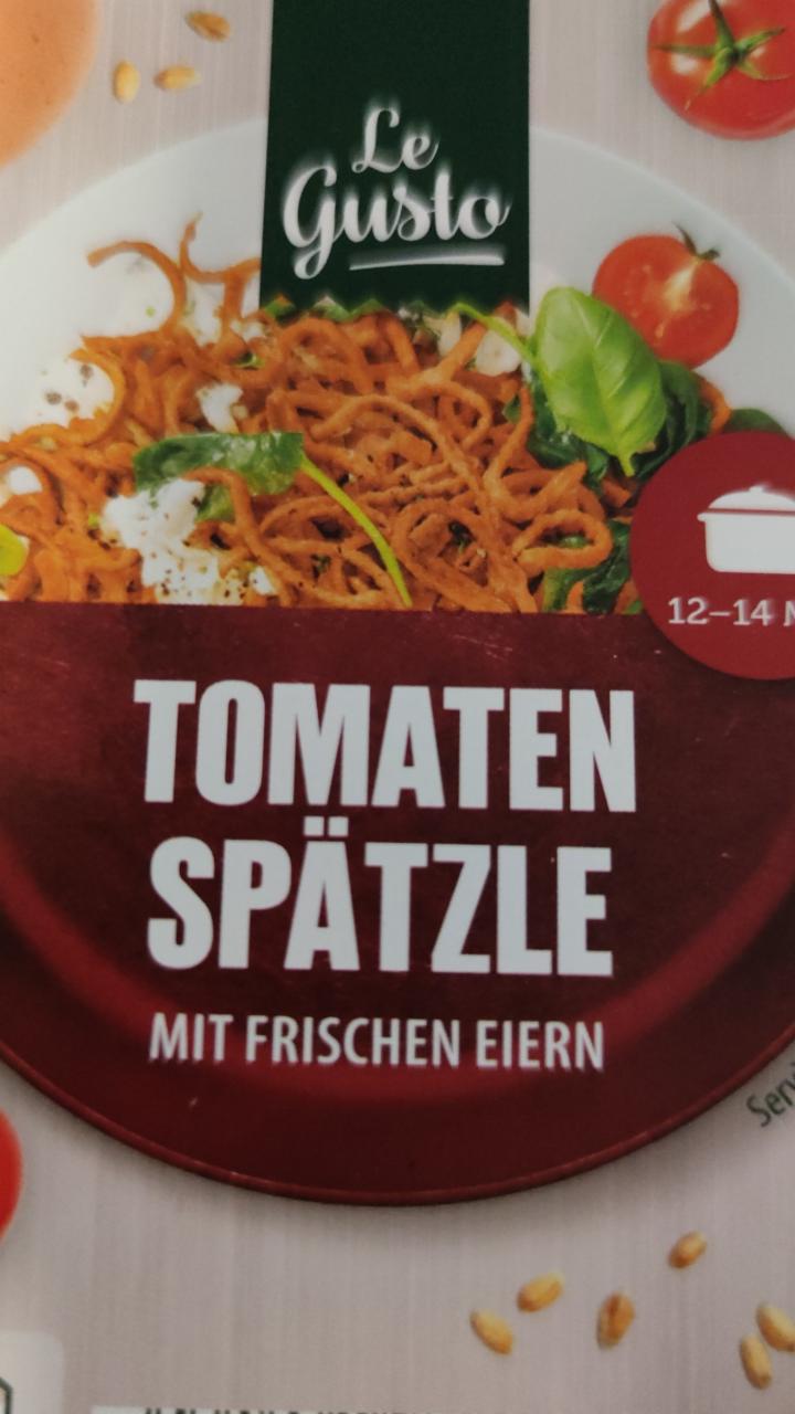 Fotografie - Tomaten Spätzle Le Gusto