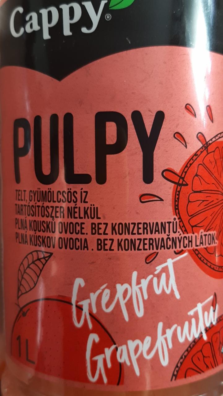 Fotografie - PULPY Grepfruit Cappy