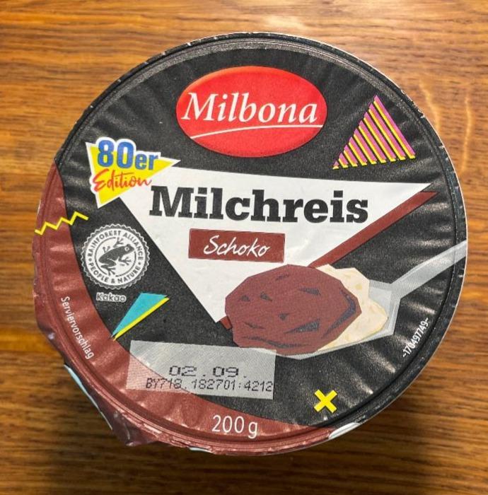 Fotografie - Milchreis Schoko Milbona