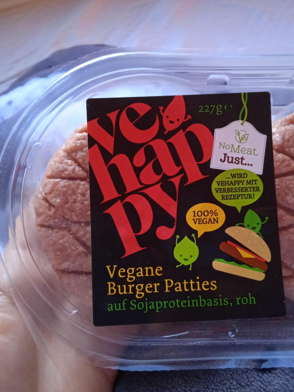 Fotografie - Vegane Burger patties