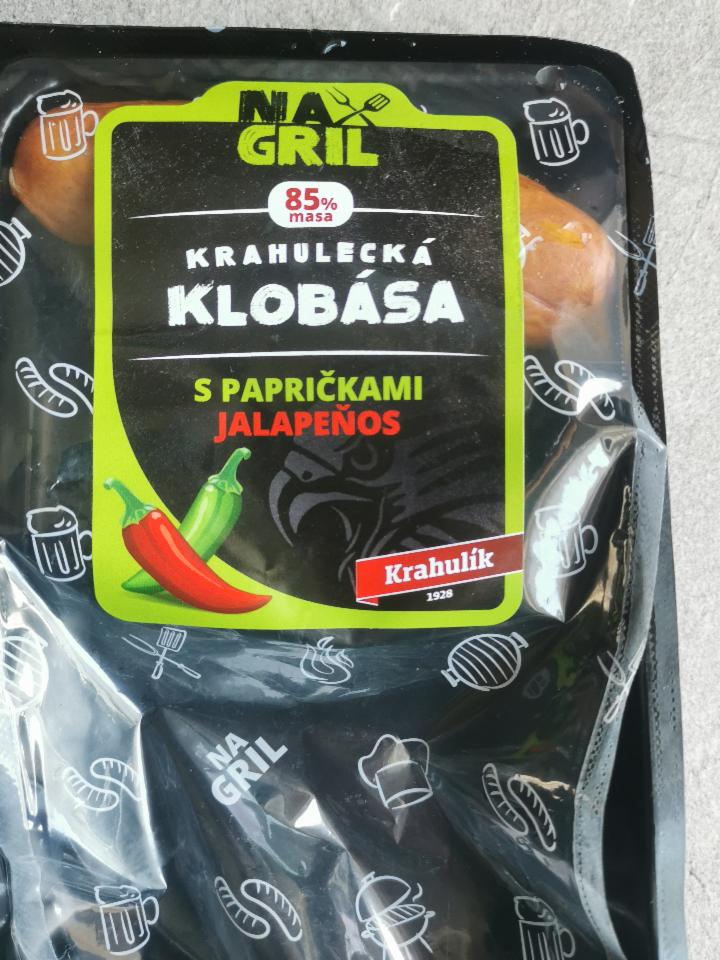 Fotografie - Krahulecká klobása s papričkami Jalapeňos