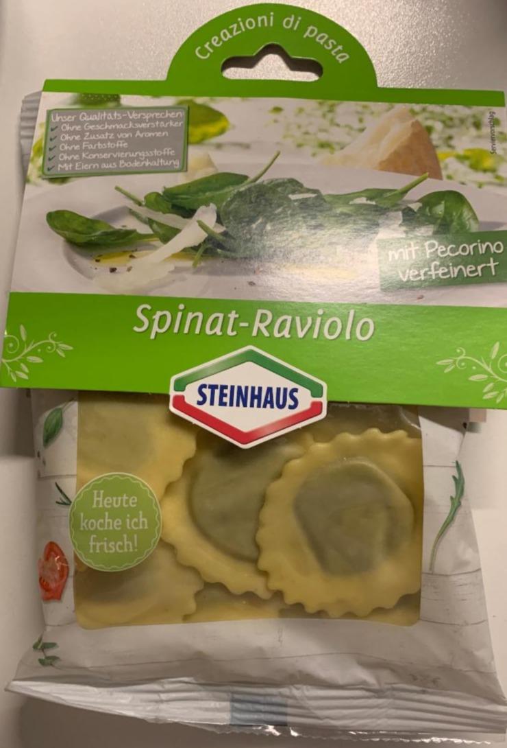 Fotografie - Spinat-Raviolo Steinhaus